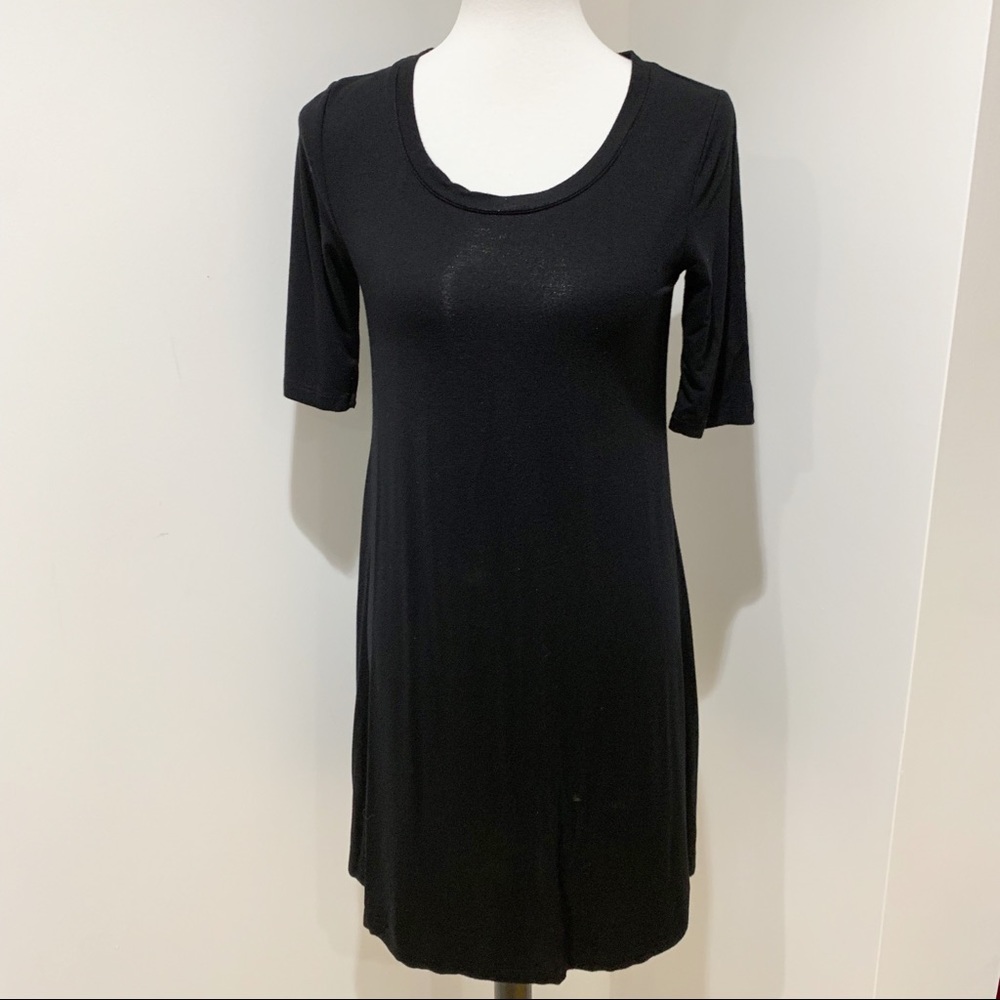 Cupio Black stretch dress Sz Small - Picture 1 of 6